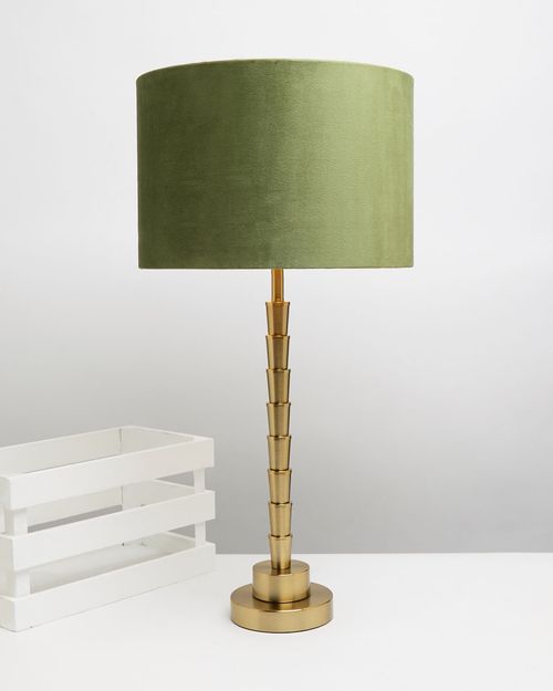 Carolyn Donnelly Eclectic Gold Table Lamp