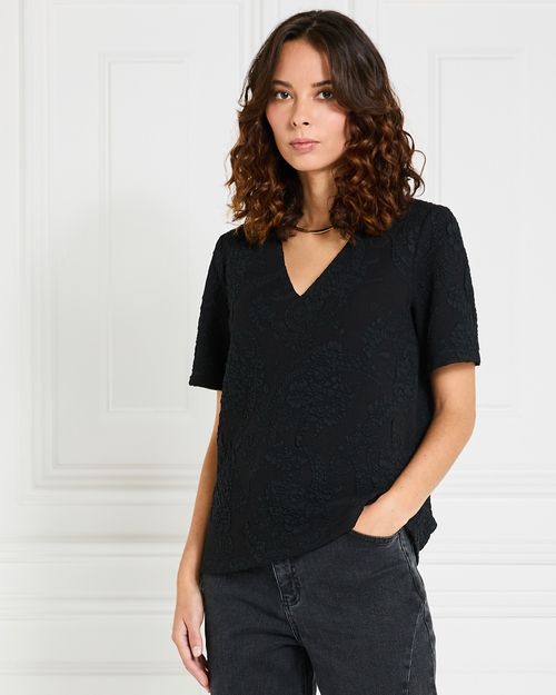 Gallery Jacquard T-Shirt