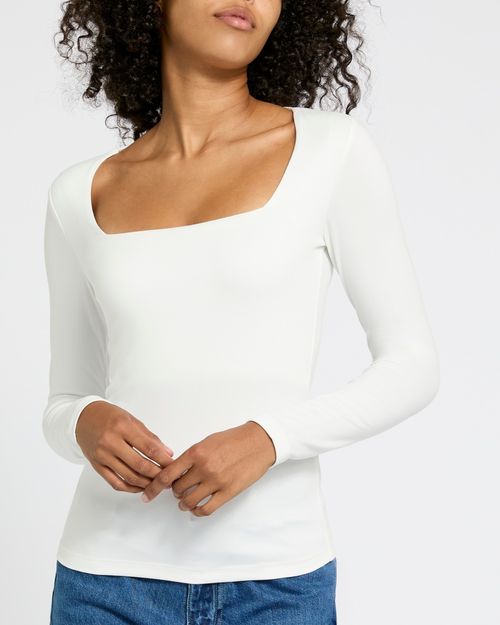 Savida Jacquard Stripe Top