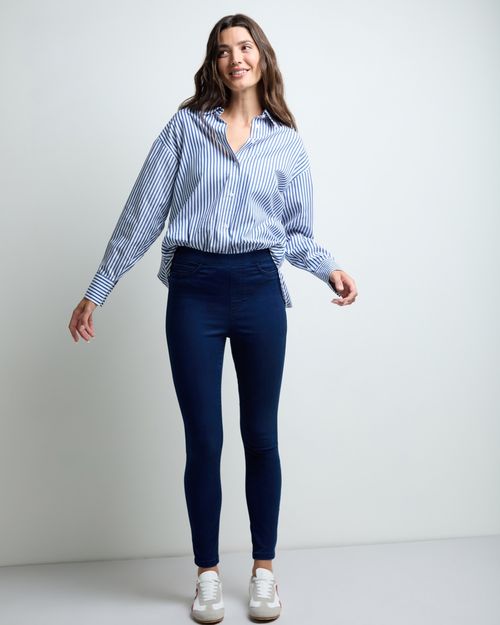 Essential Denim High Rise Indigo Jeggings