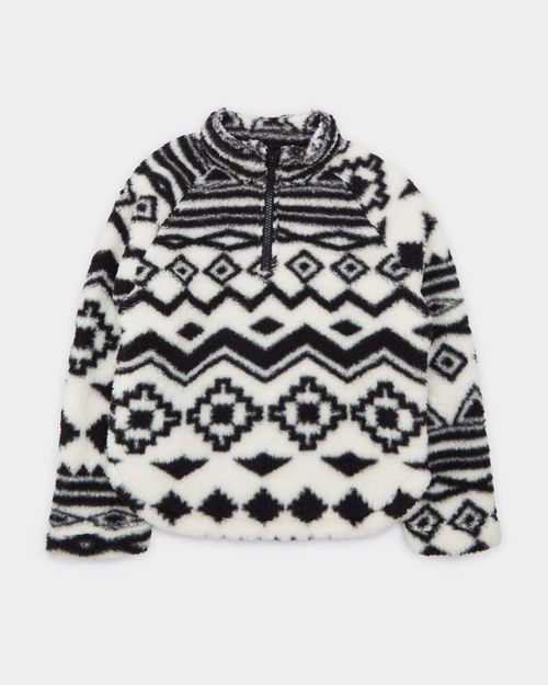 Fluffy Half Zip Fleece (2-14 Years)