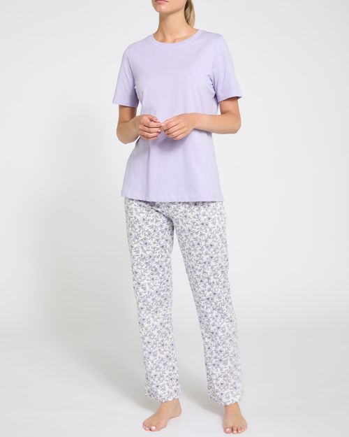 Cotton Straight Leg Pyjama Set