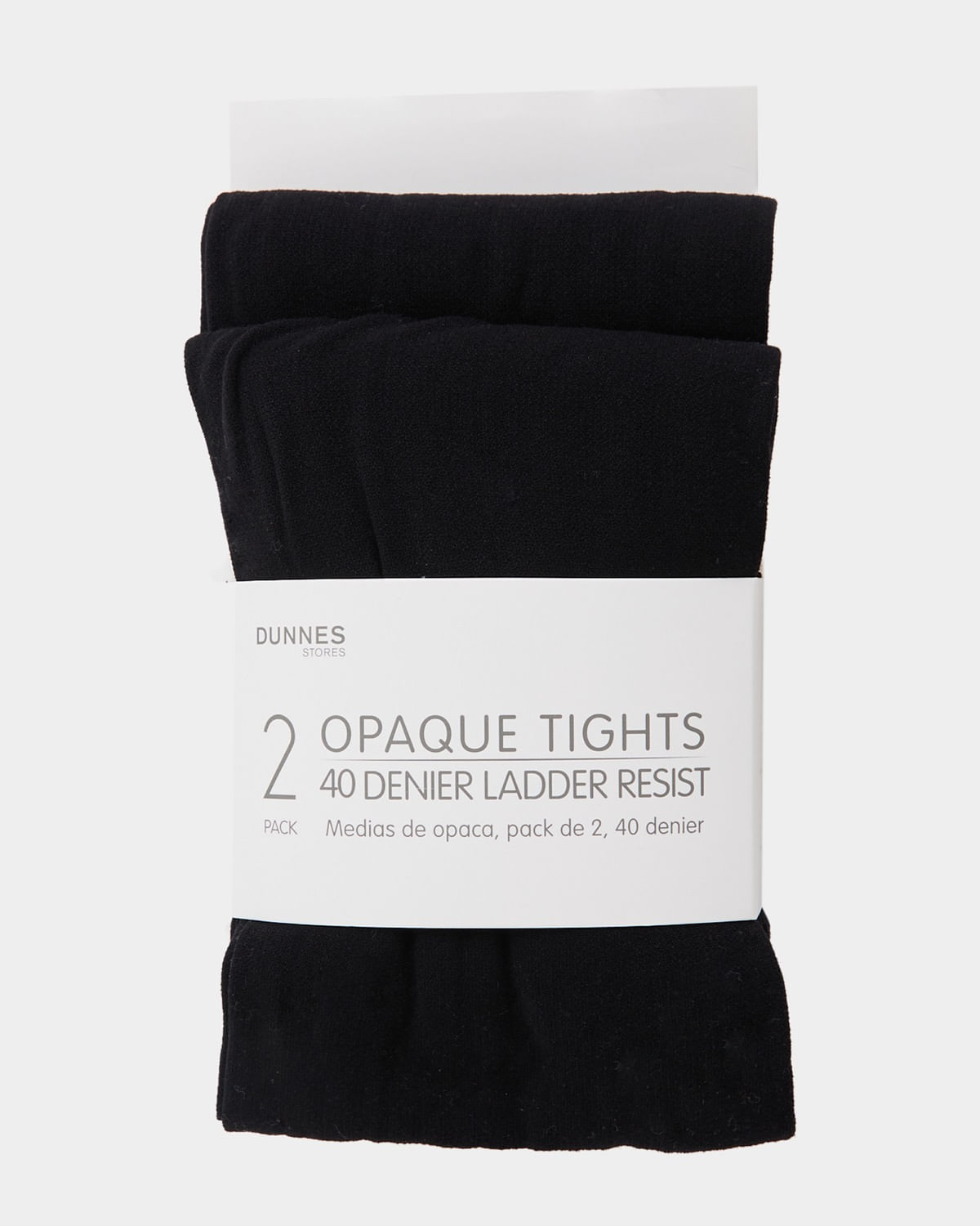 Sandra 70 Denier Opaque Stockings - Black, Size Small, Nylon/Spandex