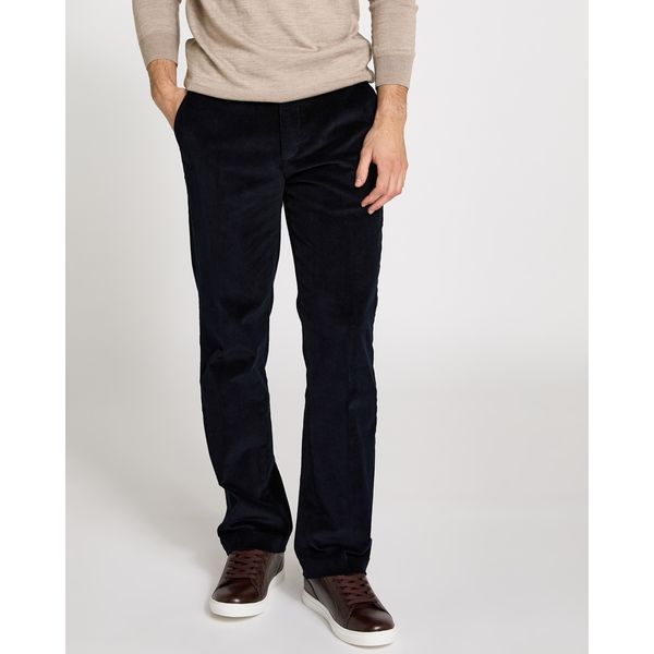 Regular Fit Stretch Corduroy Trousers