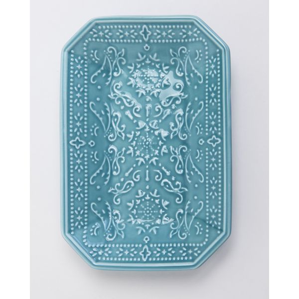 Carolyn Donnelly Eclectic Embossed Soap Dish