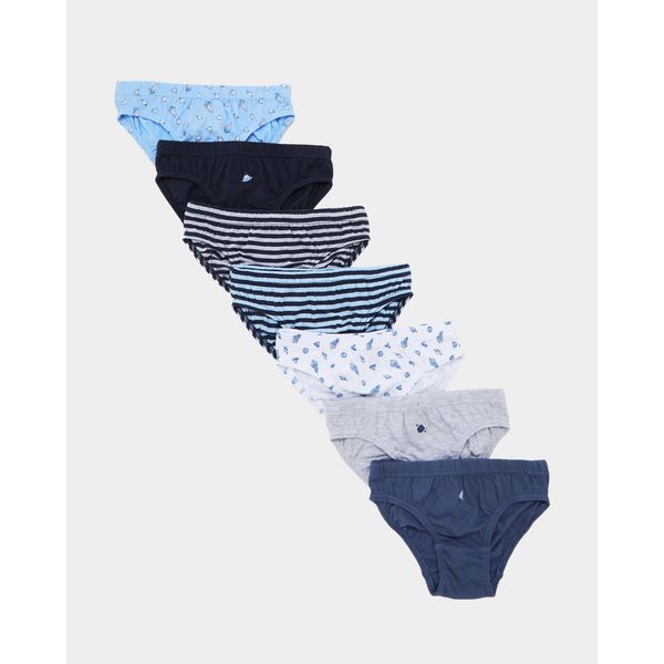 Boys Briefs - Pack Of 7 (2-10 Years)