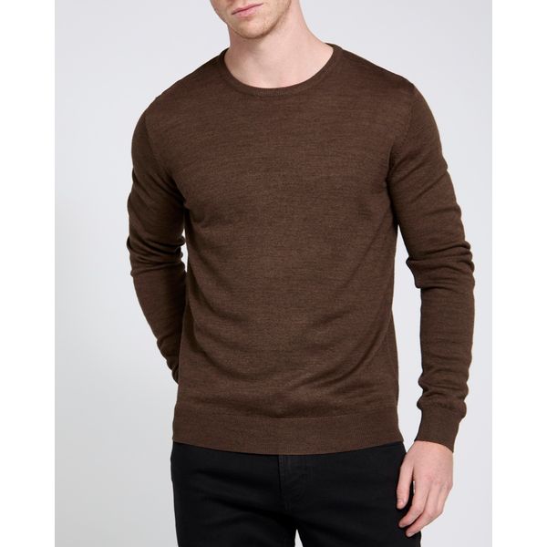 Merino Blend Crew Neck Jumper