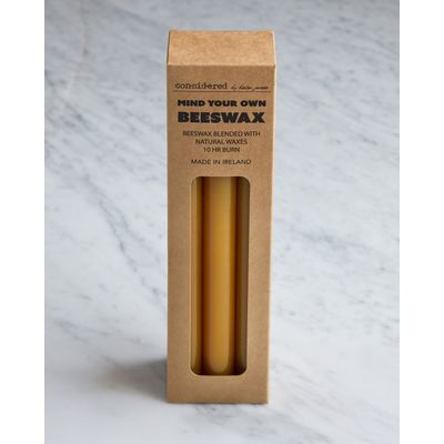 Helen James Considered Beeswax Blend Dinner Candle - Pack Of 6