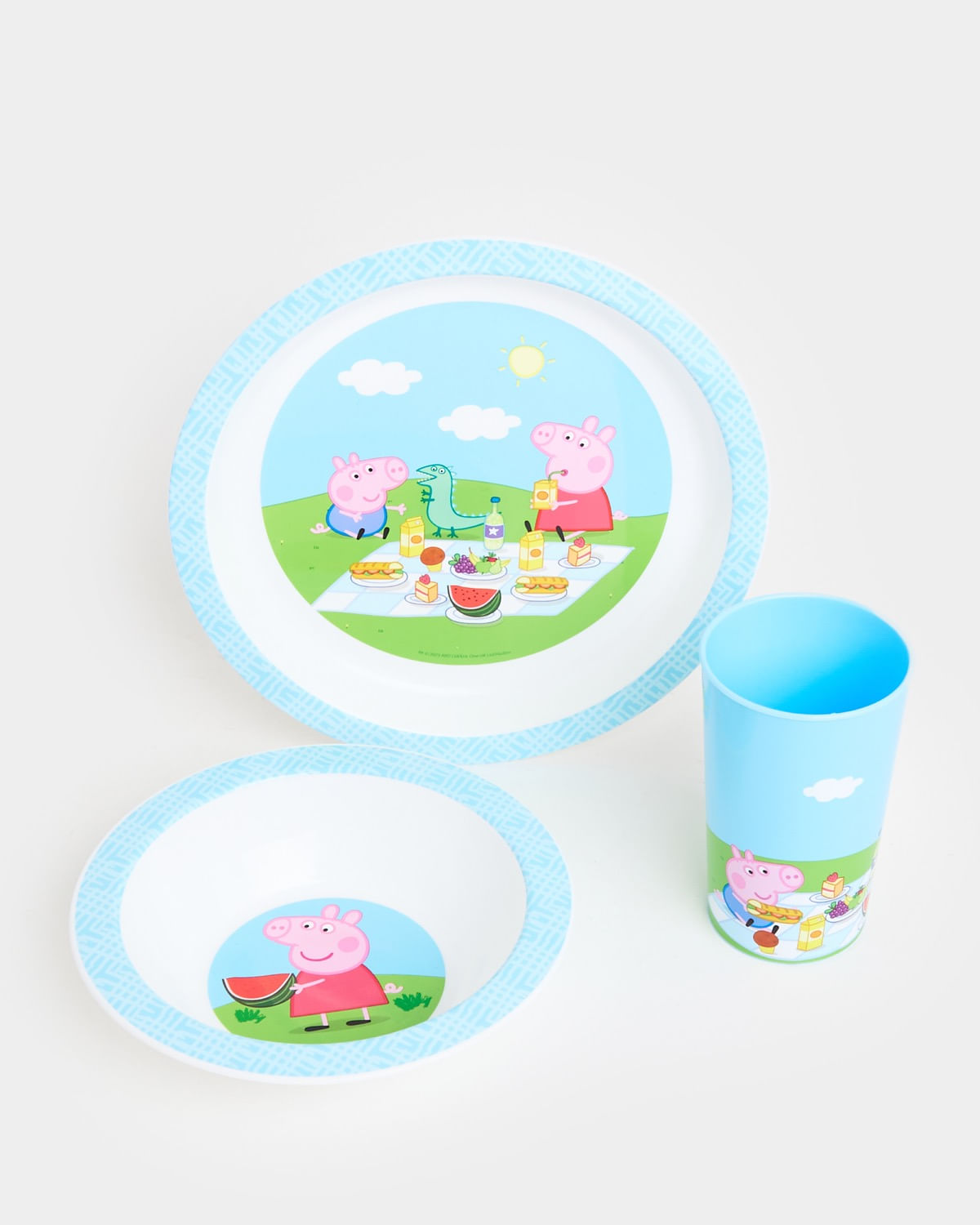 PEPPA PIG Dinner Set Consisting Of A Flat Plate 22 Cm, A