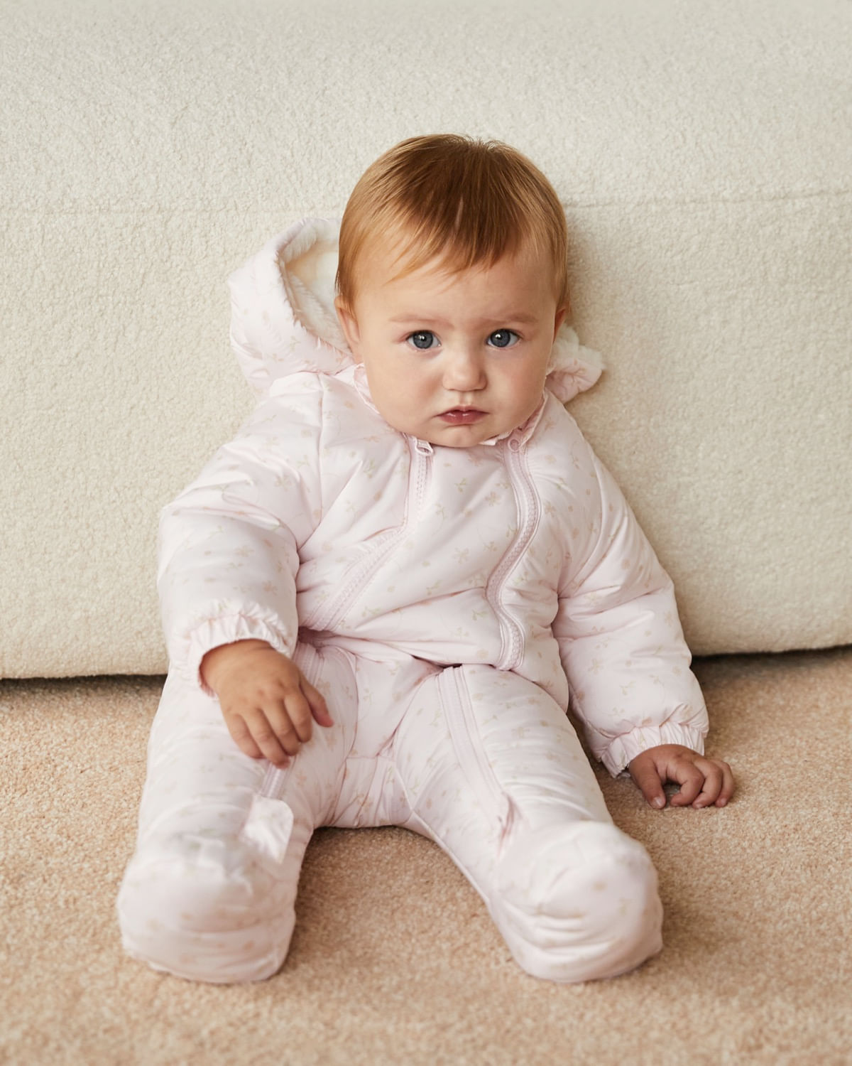 Floral Pramsuit (Newborn-9 Months) Dunnes Stores