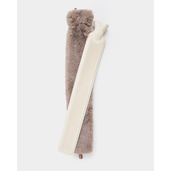 Long Faux Fur Hot Water Bottle