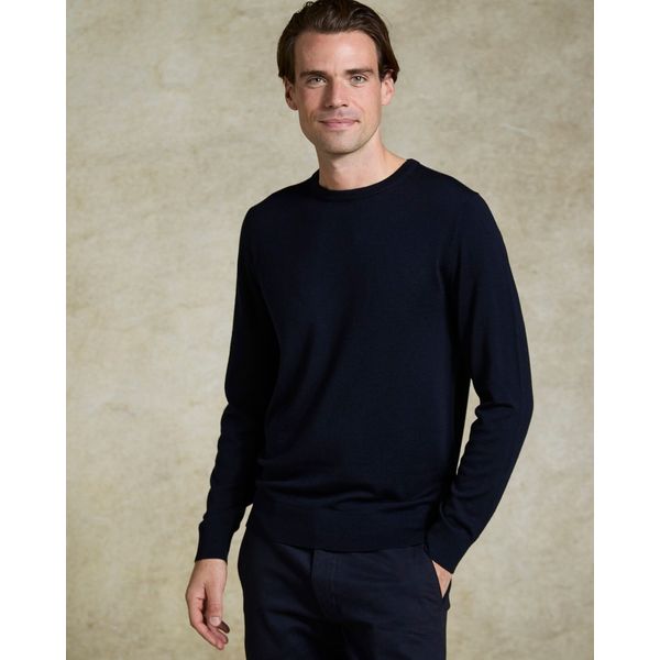 Paul Costelloe Living Men Merino Crew Neck Jumper