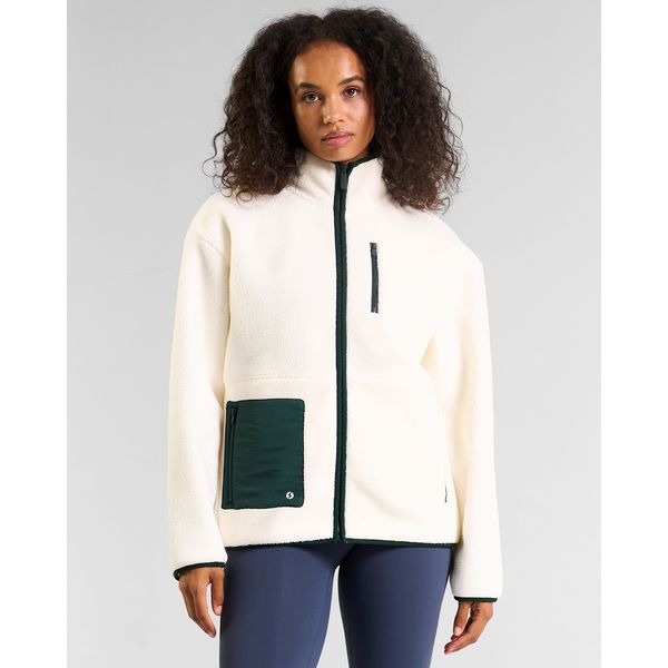 POWERCUT® OUTSIDER Zip Up Fleece Marshmallow