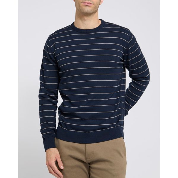 Regular Fit Cotton Crew Neck Jumper