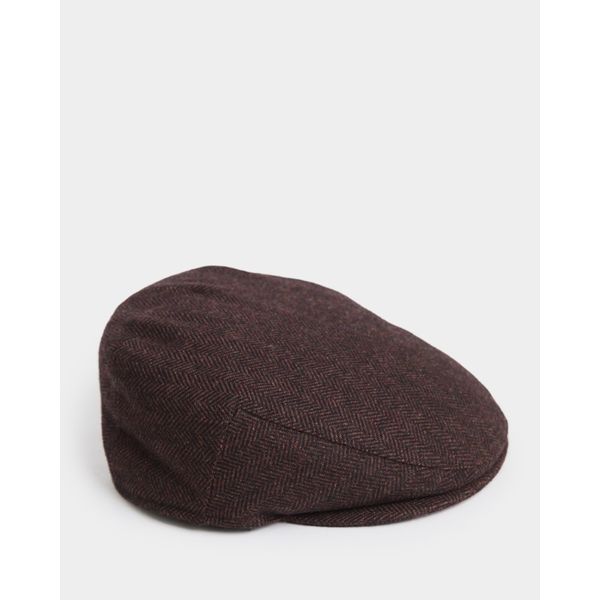 Herringbone Flat Cap