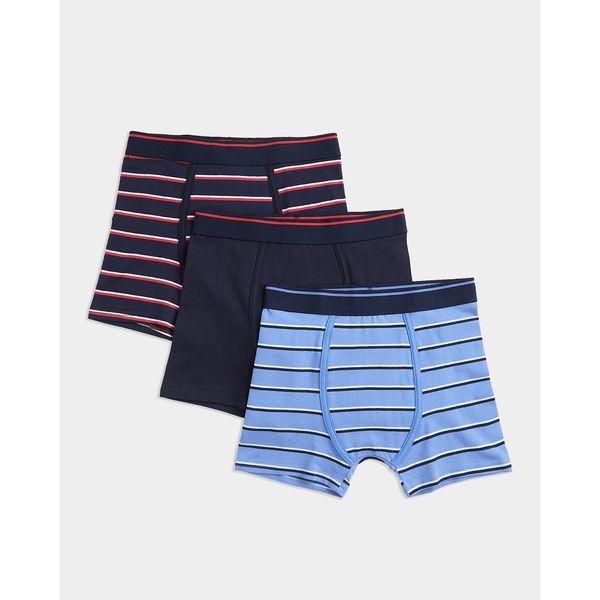 Boys Jersey Trunks - Pack Of 3 (2-14 Years)