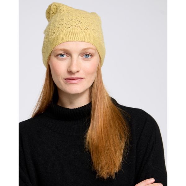 Carolyn Donnelly The Edit Cashmere Blend Stitch Hat