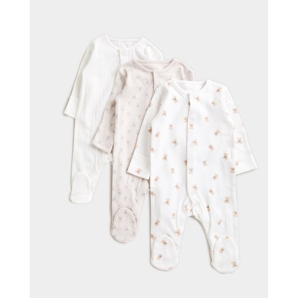 Baby Sleepsuit - Pack Of 3 (Newborn-23 Months)