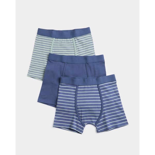 Boys Jersey Trunks - Pack Of 3 (2-`14 Years)