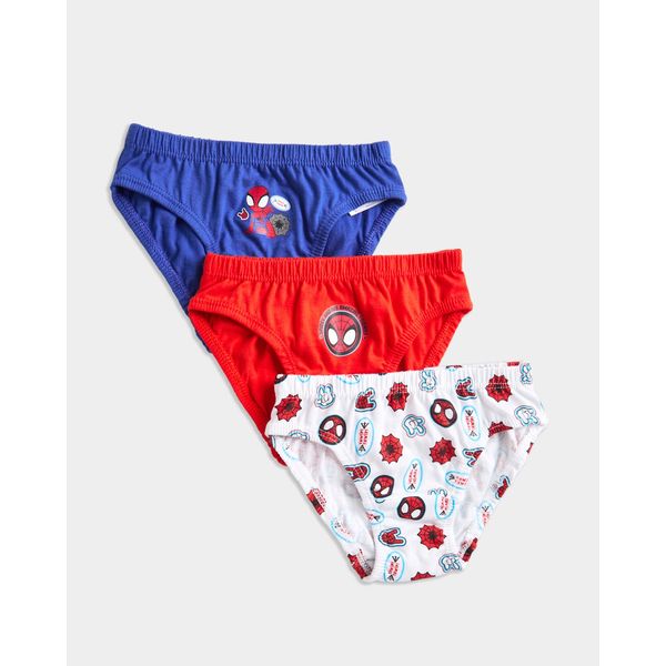 Spidey Briefs - Pack Of 3 (2-6 Years)