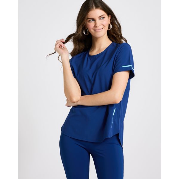 Helen Steele Navy Performance Tee