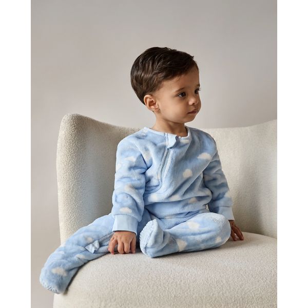 Cloud Super Soft Two-Way-Zip Sleepsuit (Newborn-23 Months)