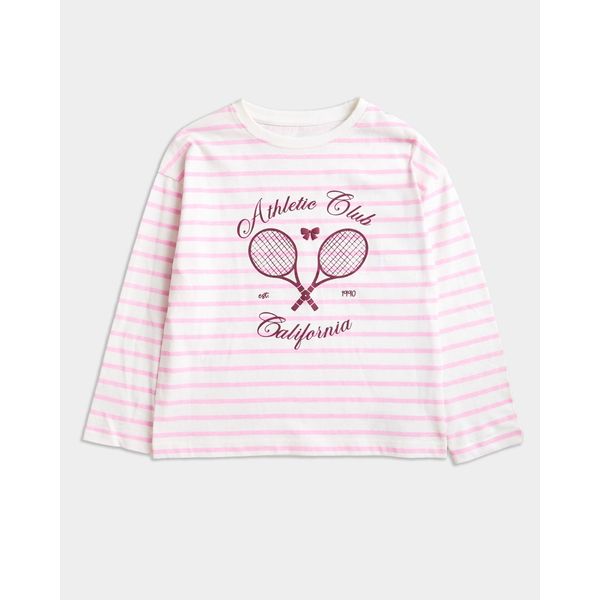 Print Long Sleeve Top (2-14 Years)