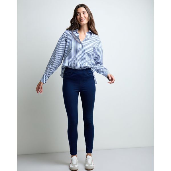 Essential Denim High Rise Indigo Jeggings