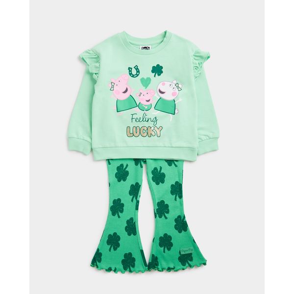 Peppa Pig Sweatshirt - Two Piece Set (12 Months-5 Years)