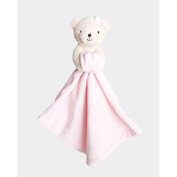 Pink Teddy Comforter