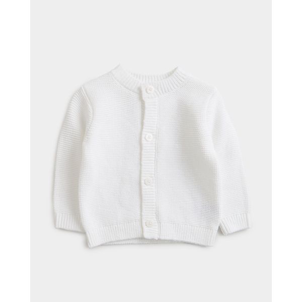 Cream Cardigan (Newborn-12 Months)