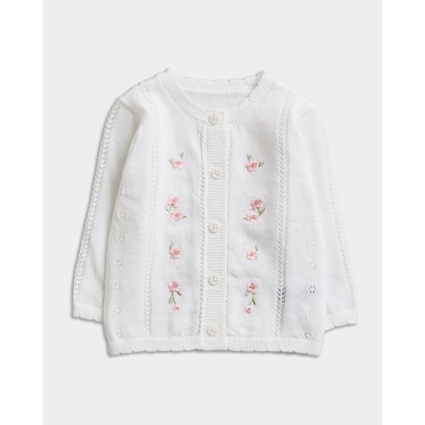Floral Cardigan (Newborn-12 Months)