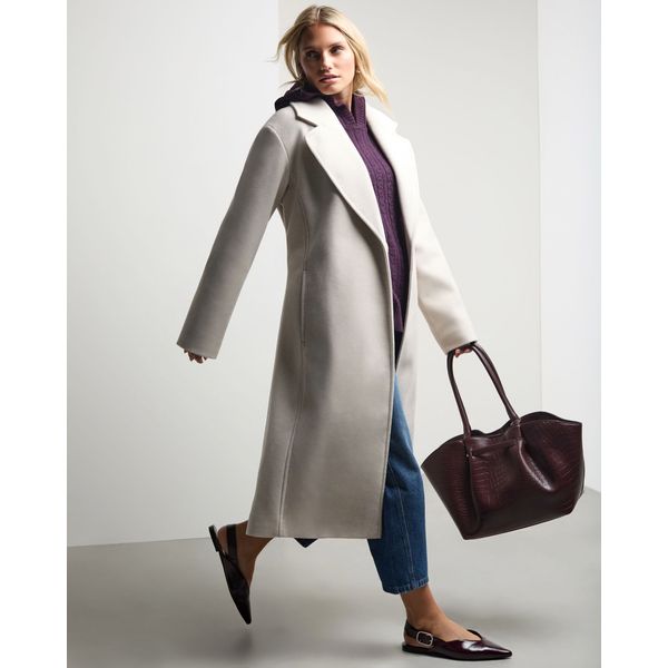 Double Breasted Wrap Coat