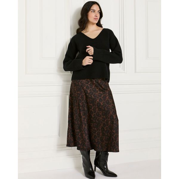 Gallery 2 in 1 Leopard Jumper Dress