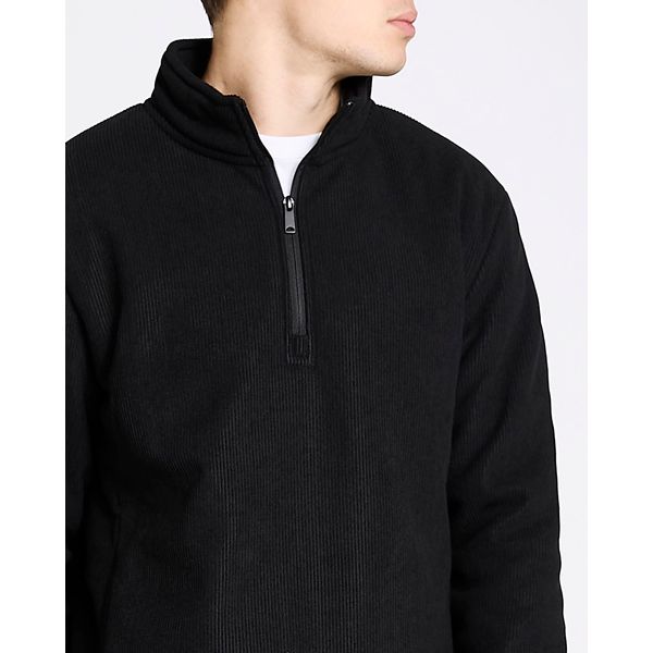 Corduroy Fleece Quarter Zip