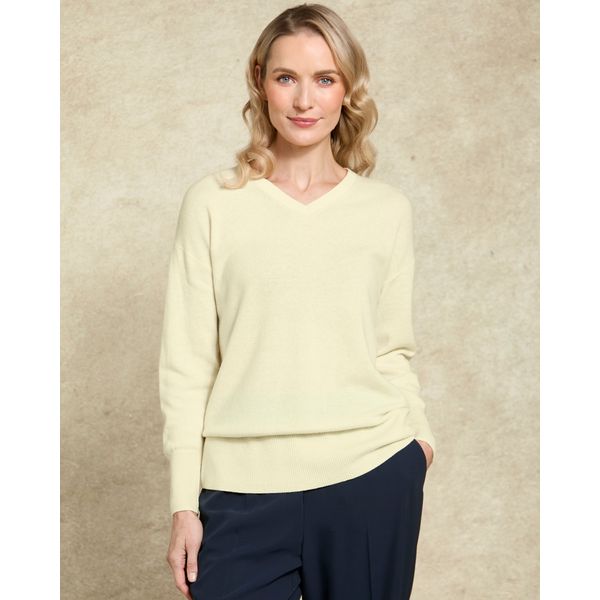Paul Costelloe Living Studio L Merino Vee Neck