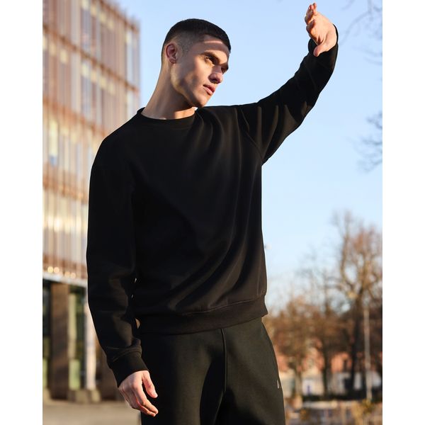 Relaxed Fit Crew Neck Sweatshirt