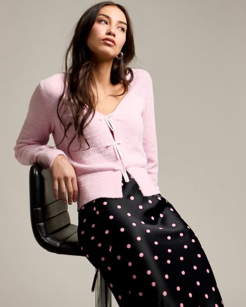 Savida Bow Cardigan