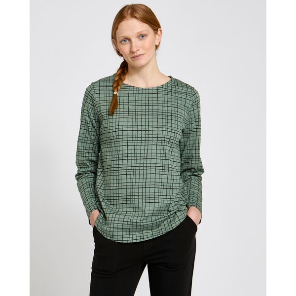 Carolyn Donnelly The Edit Printed Slub Top