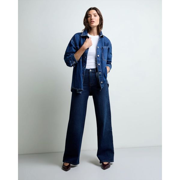 High Rise Wide Leg Jeans