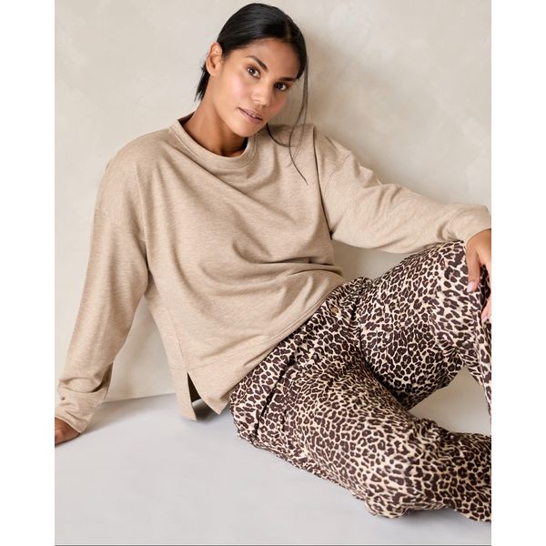 Oversized Crew Neck Pyjama Top