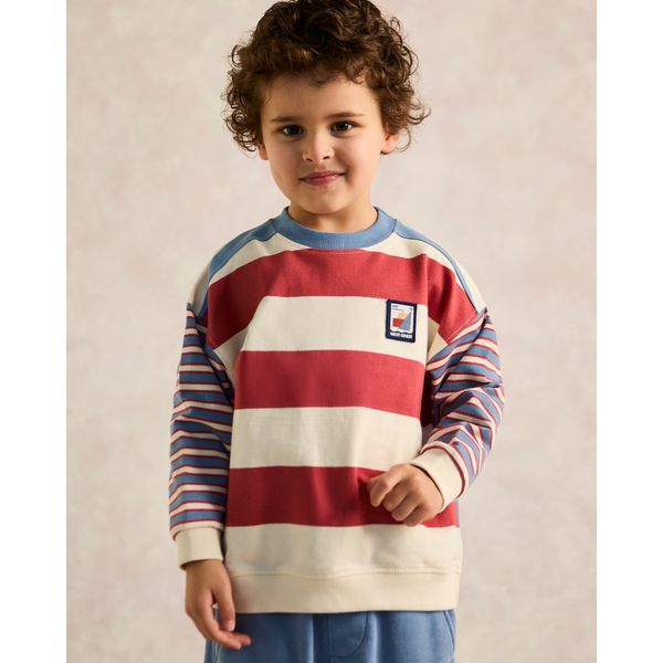Leigh Tucker Willow Luka Stripe Jumper (12 Months-8 Years)