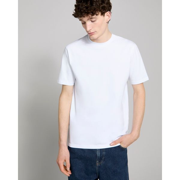 Paul Galvin White Stretch Fit T-Shirt