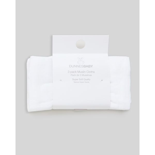 Muslin Cloths - Pack Of 3