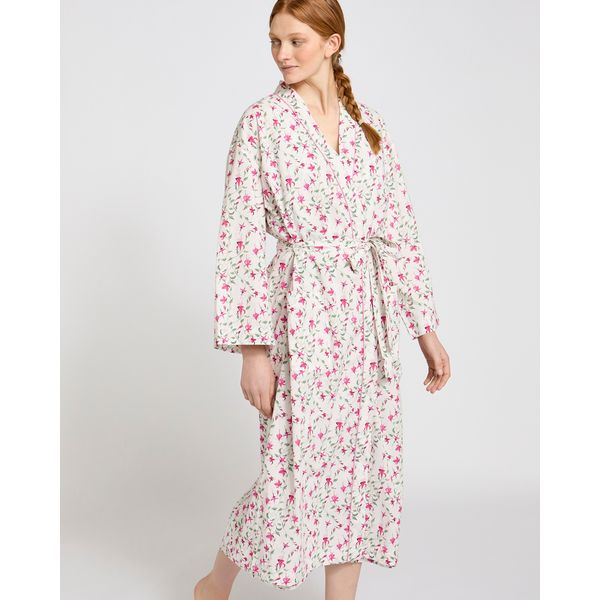 Carolyn Donnelly Eclectic Fushia Long Robe
