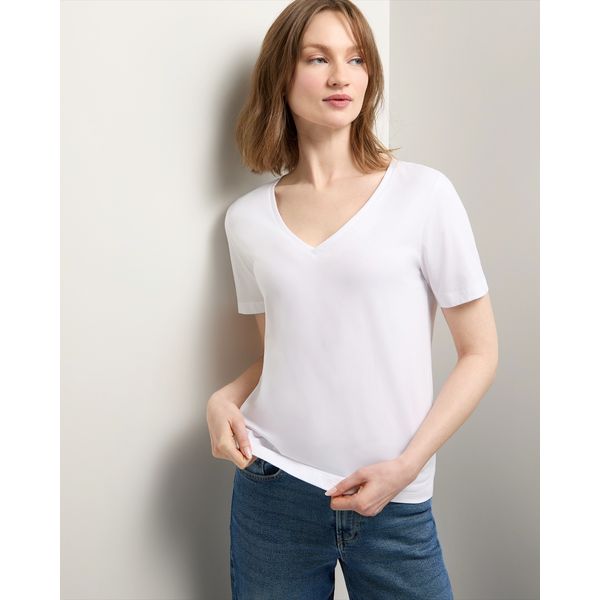 The Cotton V-Neck T-Shirt