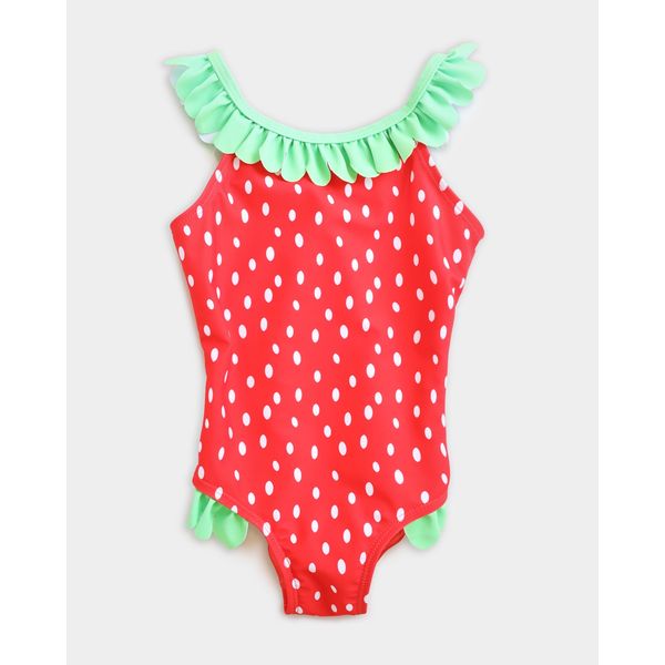 Strawberry Swimsuit (6 Months-5 Years)