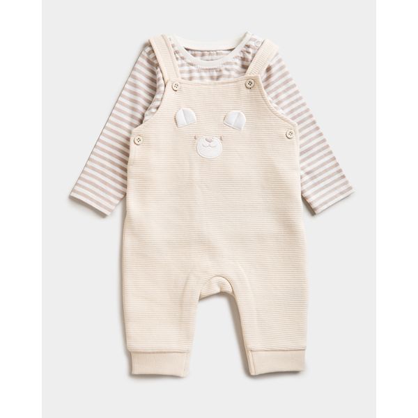 Bear Dungarees (Newborn-12 Months)