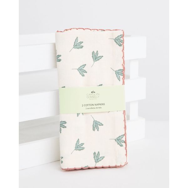 Carolyn Donnelly Eclectic Printed Napkins - Pack Of 2