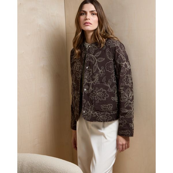 Gallery Embroidered Puffer Jacket